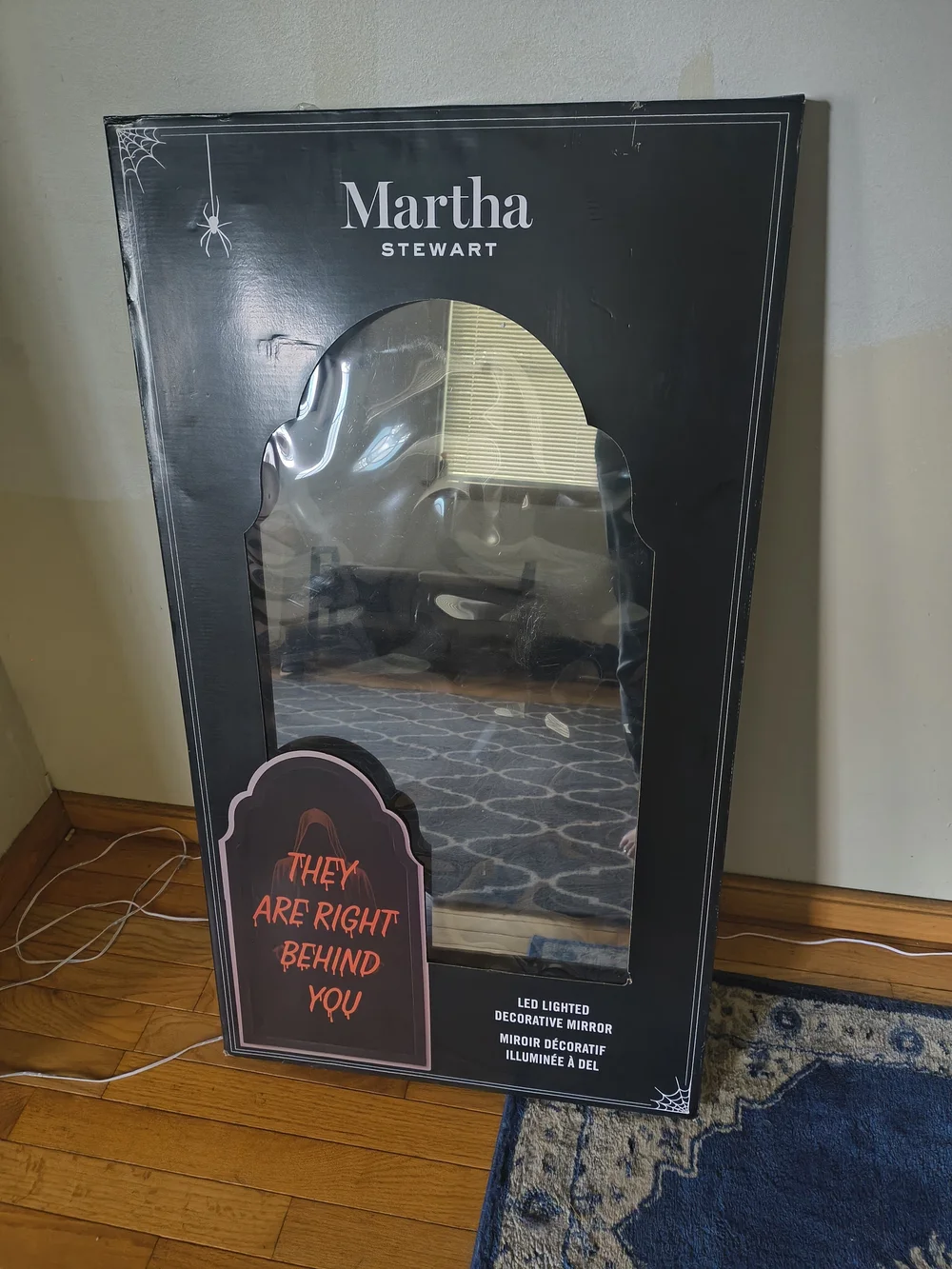 Martha Stewart Ghost Phantom Halloween Mirror 32